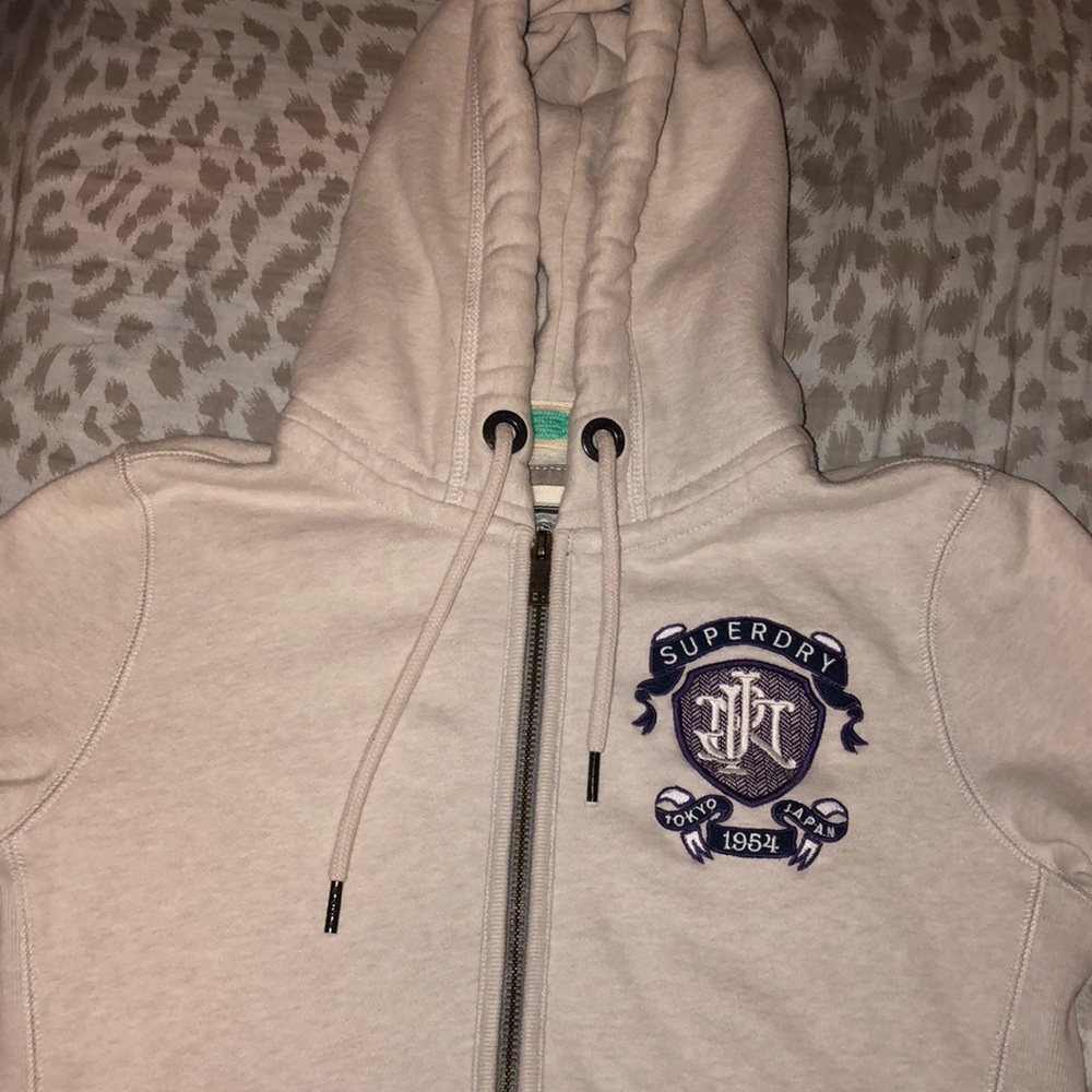 Superdry zip up hoodie
